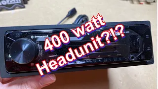 Testing a “400” watt head unit that can power a subwoofer?? Sony DSX-GS80 review