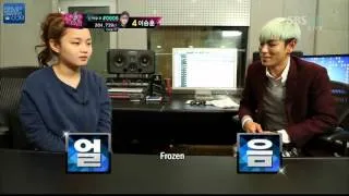 Lee Hi and TOP's BIG BANG-awkward moment(kpop star)