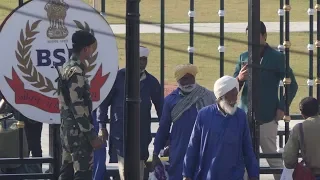 India Pakistan Wagah Attari border crossing Video in 4k ultra Hd