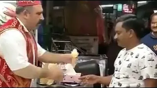 Turkish Ice Cream Man Trolls Customers