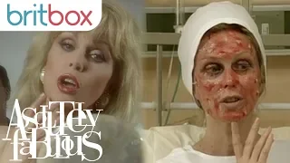 Patsy's Face Peel Goes Disastrously Wrong | Absolutely Fabulous