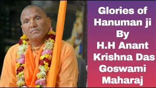 Glories of Hanuman ji By H.H Anant Krishna Das Goswami Maharaj 26th Mar 2020 SKCON Juhu