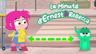 La minute d'Ernest & Rebecca 🧼 Les gestes barrières 🕘 Dessin animé en français