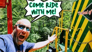 Let's Take A Ride in My PRIVATE CABOOSE! - Lehigh Gorge Scenic Railway (2021)