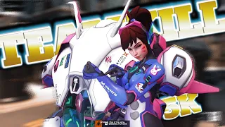 D.va Ultimate 5K ace Teamkill POTG in Overwatch 2