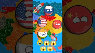USA🇺🇲 VS China🇨🇳😱😡😭🥹😓||WW3 in nutshell😱🥹😭😭||#shorts #countryballs #viral #trend