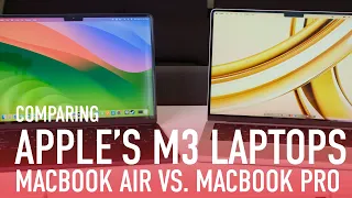 Which M3 Laptop Should You Buy? Apple MacBook Air 13-Inch vs. MacBook Pro 14-Inch