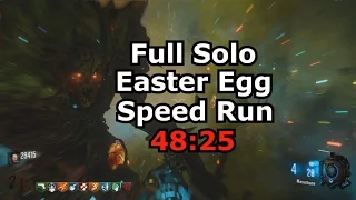 Zetsubou No Shima Full Solo Easter Egg Speed Run 48:25