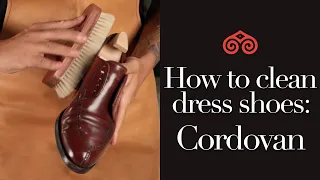 HOW TO CLEAN CORDOVAN SHOES · CARMINA SHOEMAKER