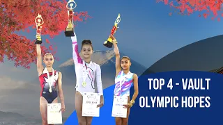 Топ 4 гимнастки в опорном прыжке | Спартакиада России 2021 - Финал в отдельных видах