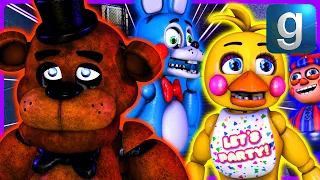 Gmod FNAF | Freddy And Friends Get Trapped In The Basement!