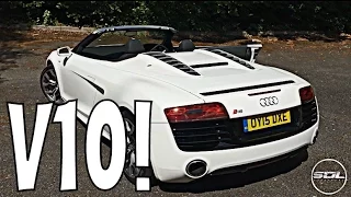 OMG V10 HEAVEN! 2015 R8 V10 SPYDER!