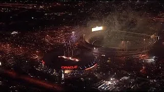 Raw Video: Fireworks Over Oracle Arena After Warriors Championship Win