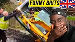 Brits Being Idiots - Funny UK Moments | REACTION