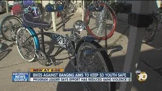 'Bikes Against Banging' program aims to pull kids out of gang lifestyle