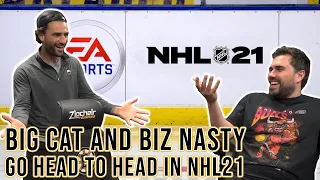 Barstool Big Cat and Biz Nasty Go Head to Head in NHL21