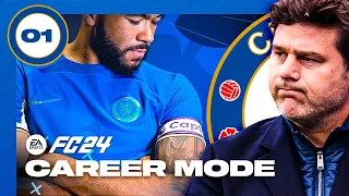 REALISTIC CHELSEA CAREER MODE!! 😅 FC 24 CHELSEA CAREER MODE EP1