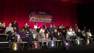 Avengers - Infinity War Press Conference Full Event HD