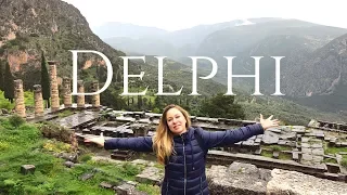 DELPHI GREECE - LAND OF MYTH - Travel Vlog