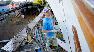 After a 2.5 years rebuild, is our wooden boat still rotten? — Sailing Yabá 139