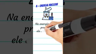 QUAL TIPO DE ENERGIA PROVÉM DE FONTE NÃO-RENOVÁVEL?#ciência #energia