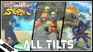 Naruto Ultimate Ninja Storm 4 - ALL TILTS [1080p 60FPS]