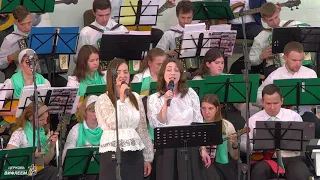 ♪ ♫ «О, Палестина, край чудесный» | Юлия Дубина, Марина Осовец | Оркестр народных инструментов
