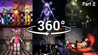 360°| Best FNAF 360 Show Compilation!! - Five Nights at Freddy's [SFM] (VR Compatible) Part 2