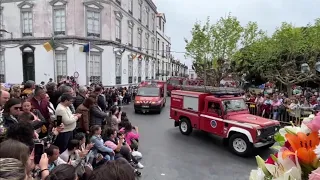 LIVE: Desfile de homenagem ao Santo Cristo, Ponta Delgada São Miguel Açores - 06.05.2024