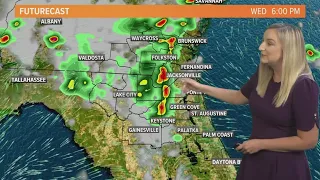 Local Weather: Hot with afternoon and evening rain (5am 6/5/24)