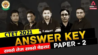 CTET  31st Jan 2021 | Paper 2 | Answer Key & Solved Paper | Analysis & Discussion