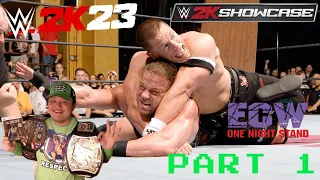 LET'S PLAY JOHN CENA'S SHOWCASE!!! WWE 2K23 Showcase Part 1