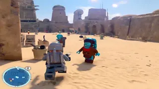 LEGO Star Wars The Skywalker Saga - Tatooine Mos Eisley Displaced Porg Location (Porg Patrol)