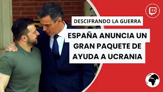 ESPAÑA: PAQUETE de AYUDA RÉCORD para UCRANIA