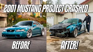 2001 MUSTANG GT BUILD CRASHED | PART 1 What Happened..