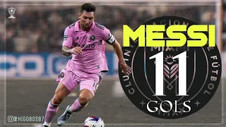 Todos os 11 Gols de Messi pela Inter Miami em 2023