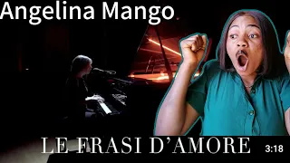 First Time Reacting To ANGELINA Mango 🇮🇹 - Le Frasi d'Amore (live session 05 03 2020)