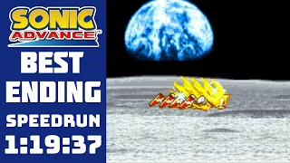 Sonic Advance (100% / True Ending) World Record - 1:19:37