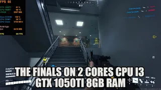 The Finals beta on GTX 1050Ti Core i3 6100