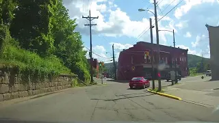 Driving through Central Pennsylvania from Bradford to Altoona