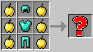 Minecraft, But Crafting Recipes Are Randomized!