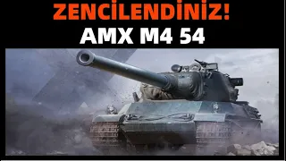 WoT || Zenci Olmuş Fransız - AMX M4 54