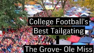 The Grove At Olemiss. College Football’s #1 Tailgating Spot. 10/23/21 Vs LSU. Eli Manning Day