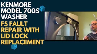 235 - Everyday Home Repairs | Kenmore Model 700S F5 Fault Repair | Lid Lock Switch Replacememt