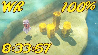 [WR] Super Mario Odyssey: 100% Speedrun in 8:33:57