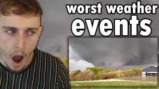 Reacting to The Craziest Weather Moments