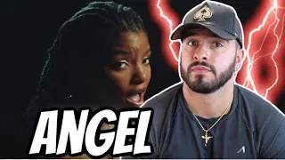 Halle - Angel (FIRST TIME BRITISH REACTION)