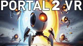 ЗНАКОМСТВО С ТУРЕЛЯМИ! Portal 2 VR / Часть 4 /