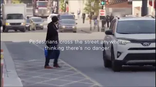 Пешеходы, соблюдайте правила переходя проезжую часть. Социальный ролик.