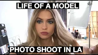 LIFE OF A MODEL: FLYING TO LA FOR A PHOTO SHOOT